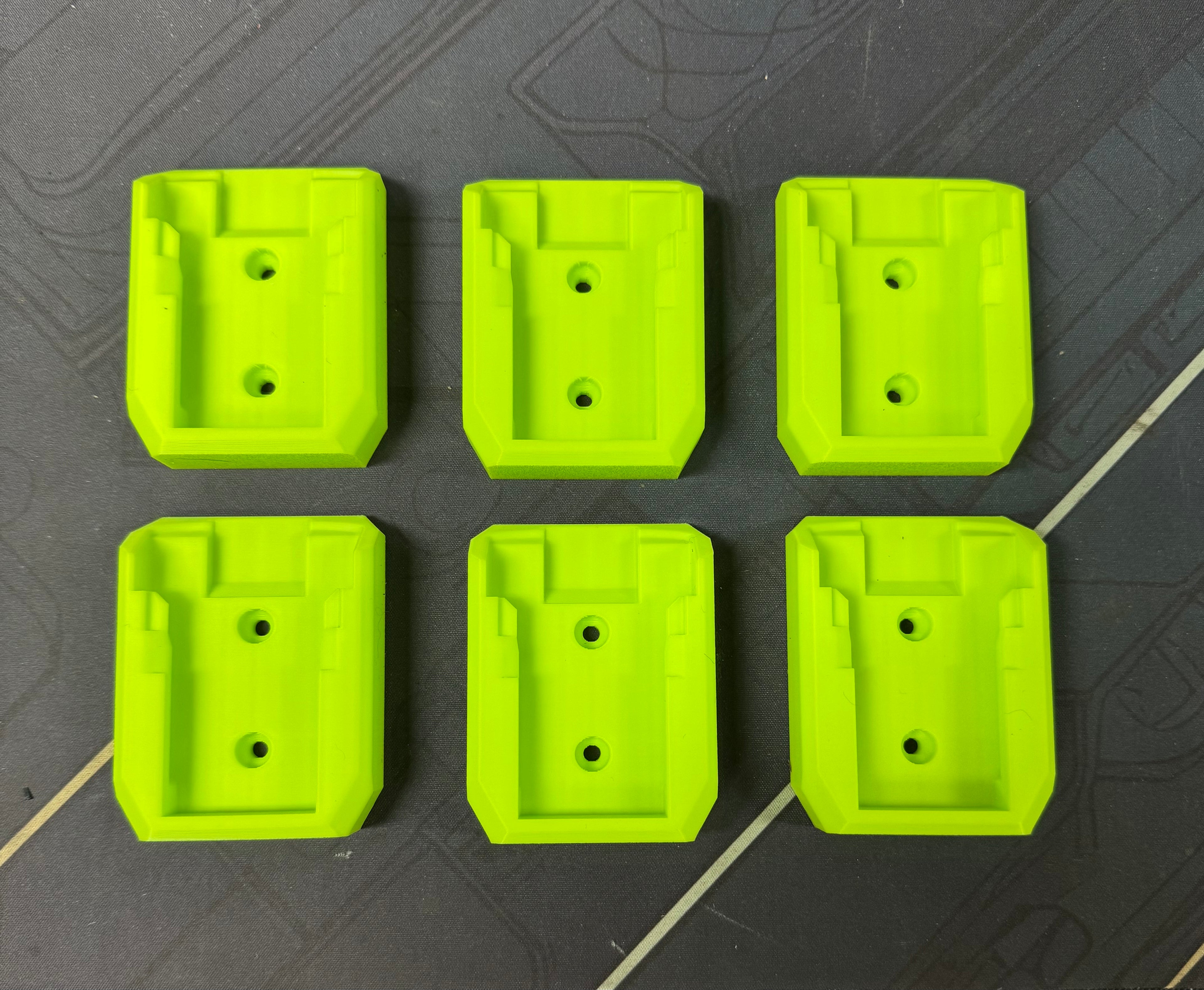 Wall Mount Battery Holder (3D Printed)