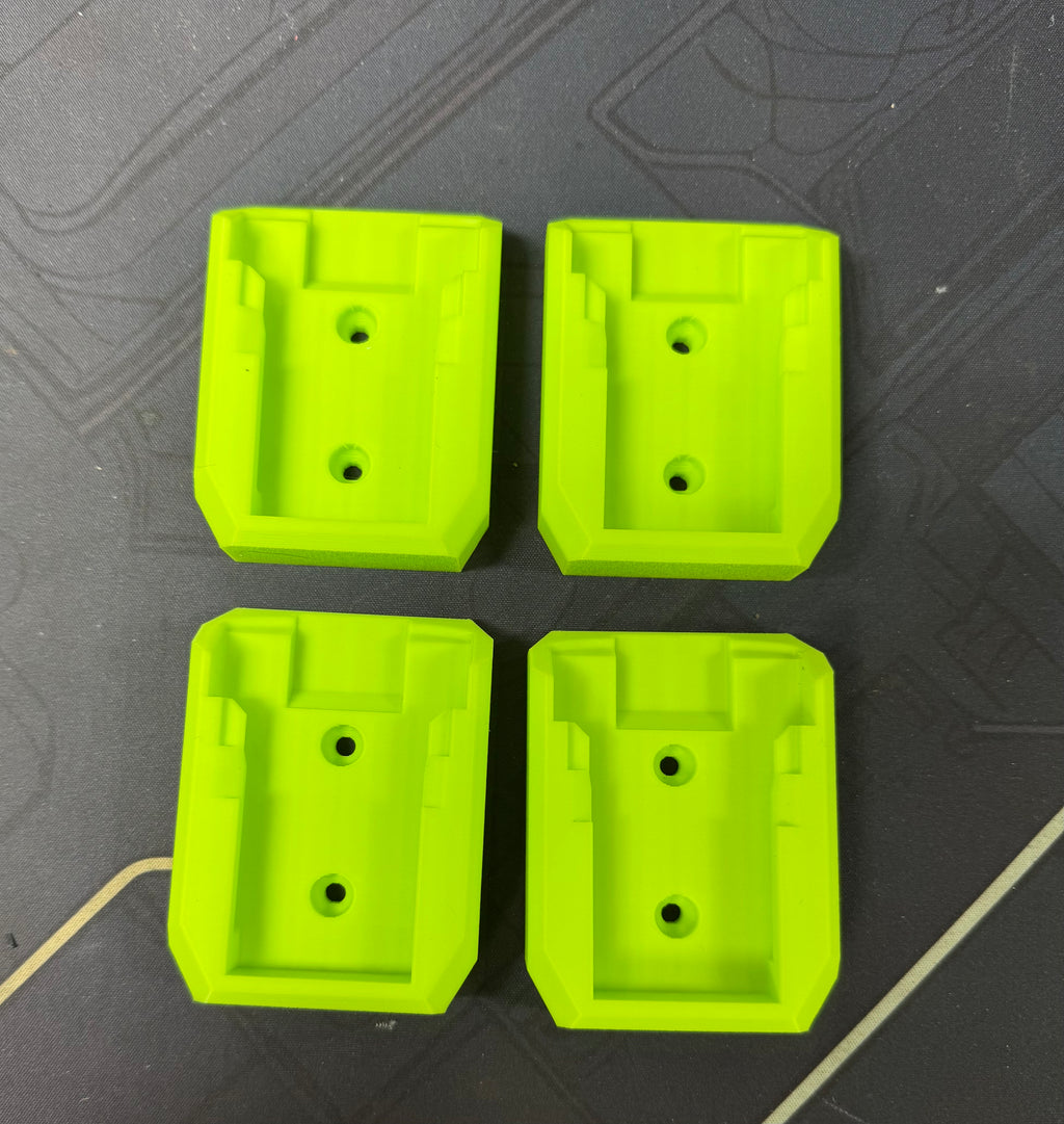 Wall Mount Battery Holder (3D Printed)