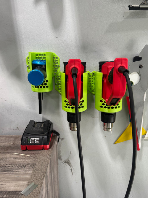 3D Printed Heat Gun Holder Wall Mount