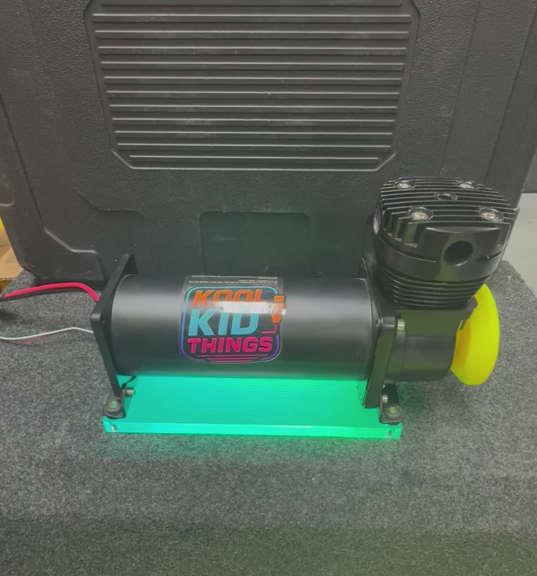 Air Compressor Custom RGB Rack